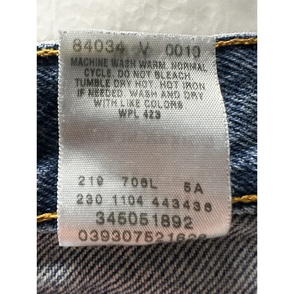 VTG Levi's 505‎ Mens Size W36 Denim Shorts Mens Y2K Baggy Medium Wash Jorts